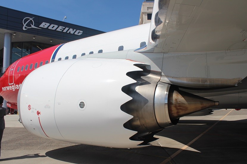 Turbina CFM LEAP-1B 737 MAX8 Norwegian EDA